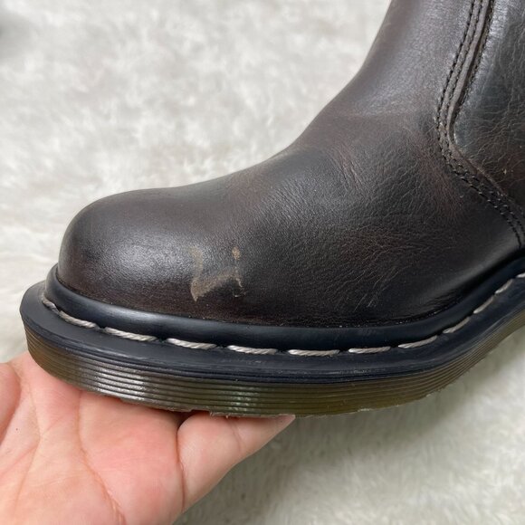 Dr. Martens Brown Ankle Boots - Picture 12 of 14